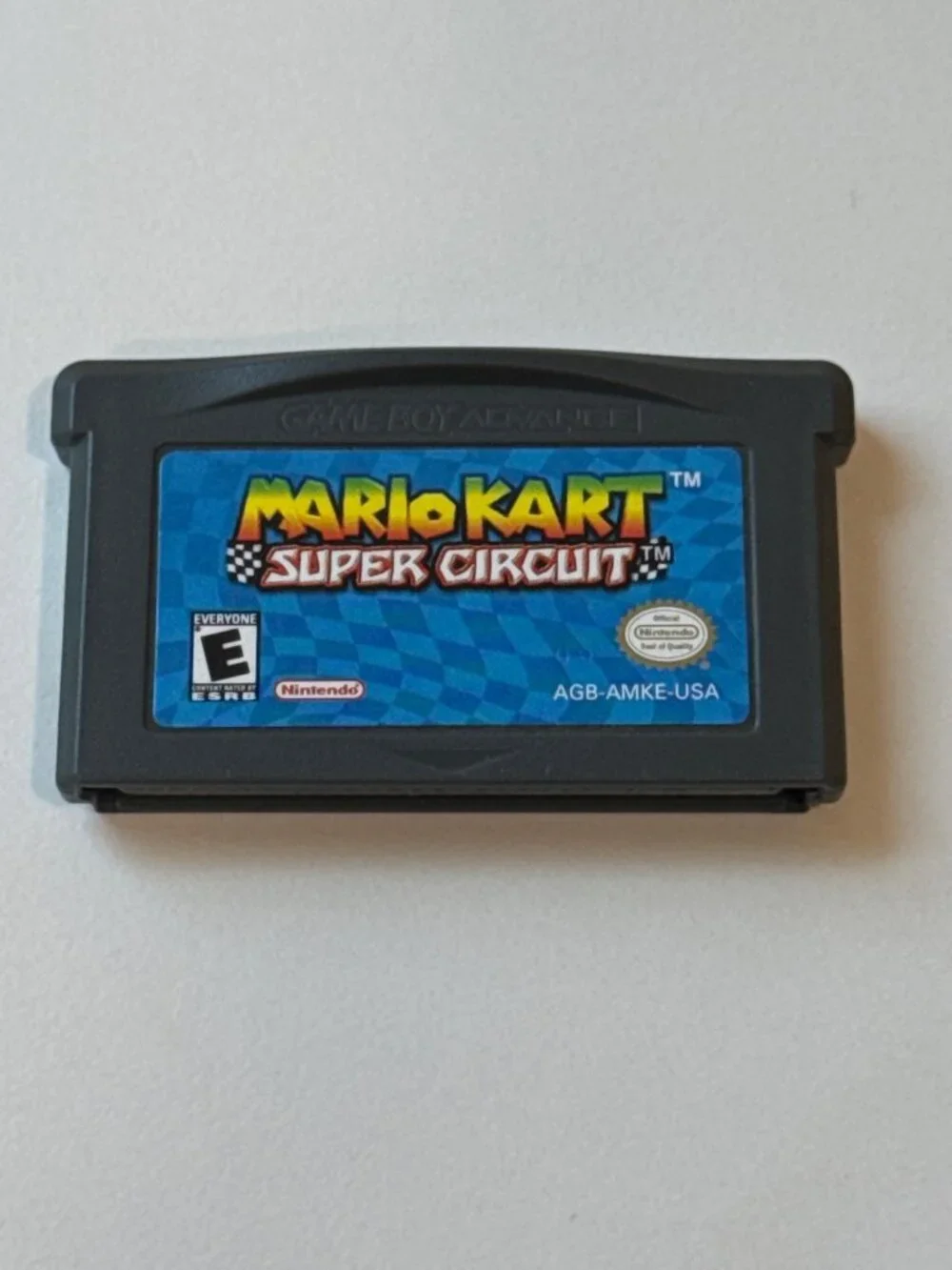 Mario Kart Super Circuit Game Boy Advance Cartridge